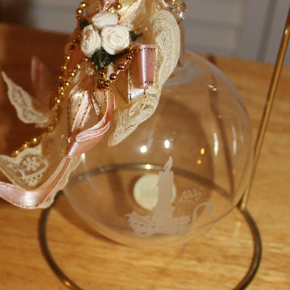 Vintage Princess House Crystal 1996 Ornament